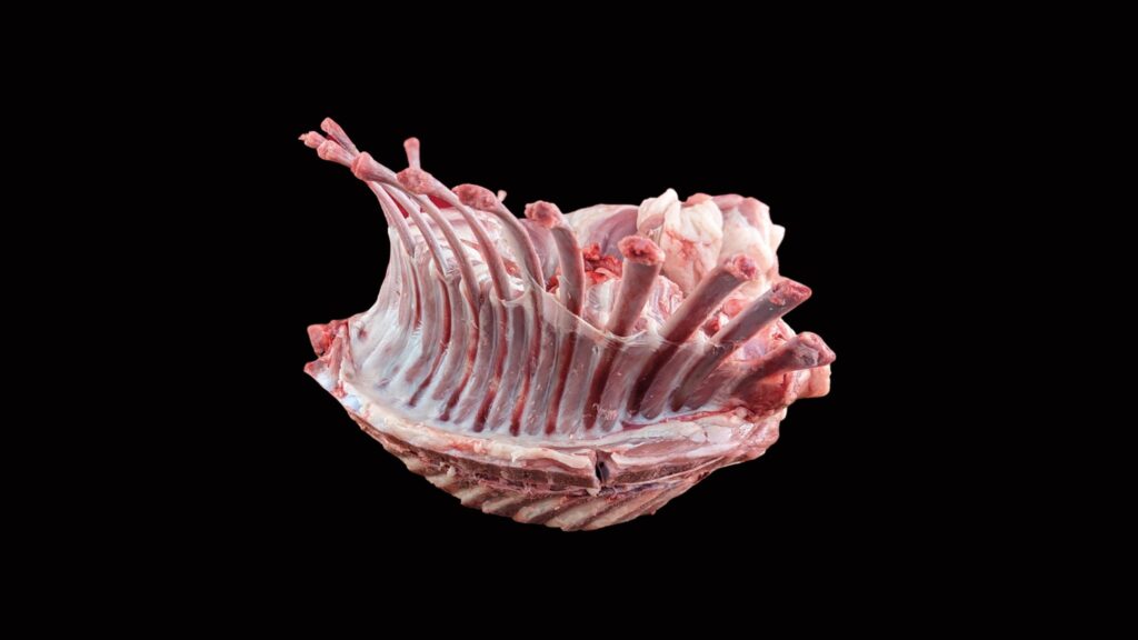 Portada de artículo de blog con corona de chuletas de cordero - Discarpe